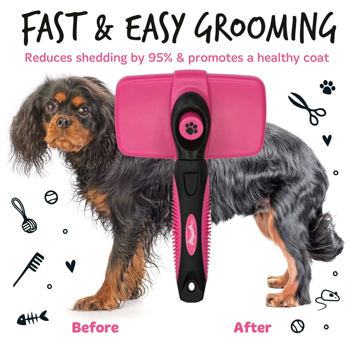 Bugalugs Slicker Brush Bugalugs