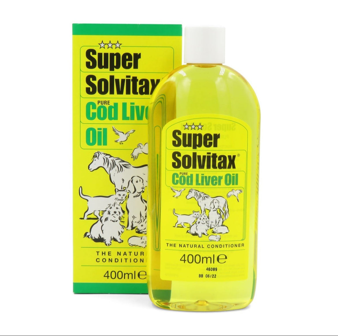 Super Solvitax Pure Cod Liver Oil (400ml) Super Solvitax