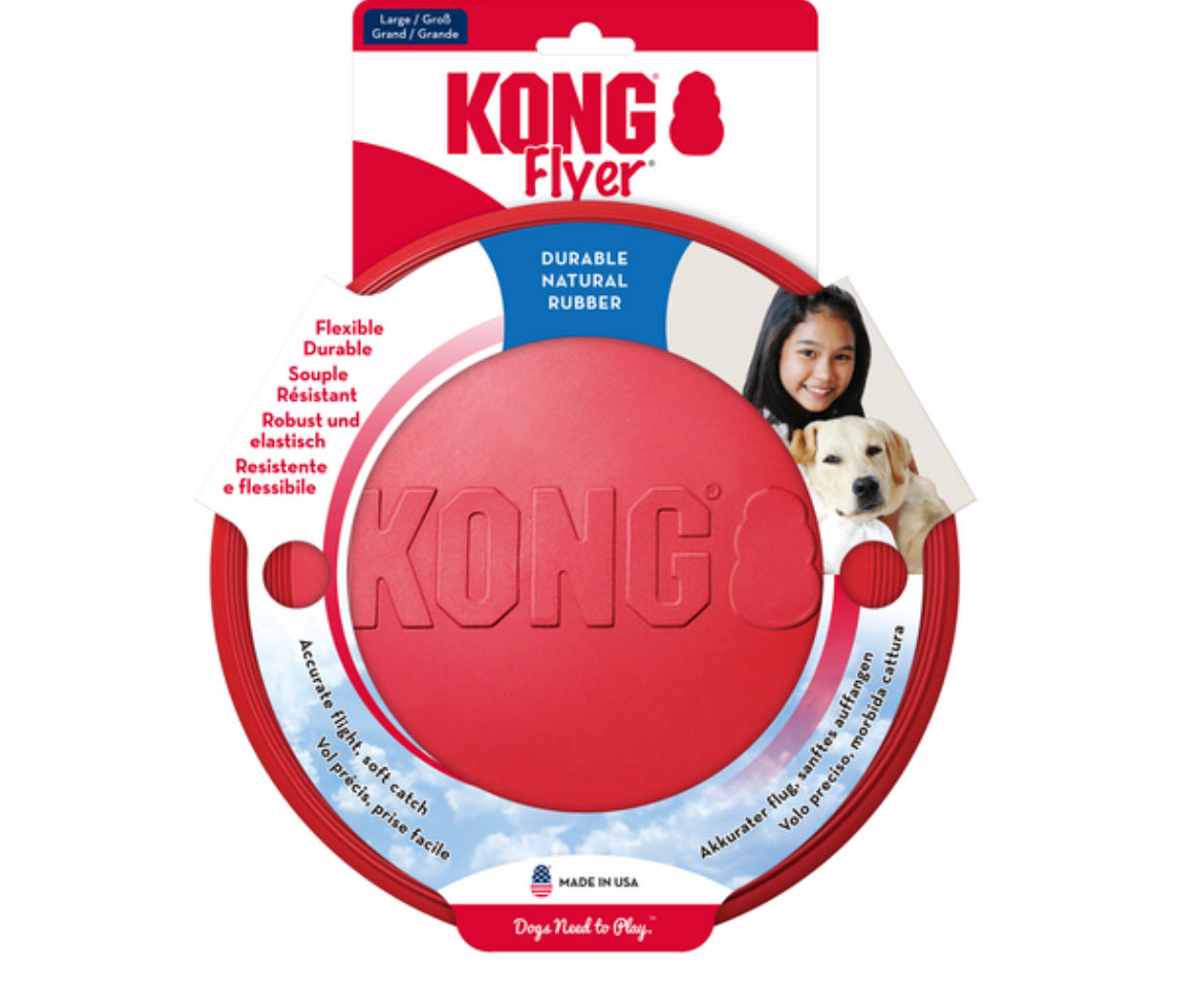 KONG Classic Flyer Toy Kong