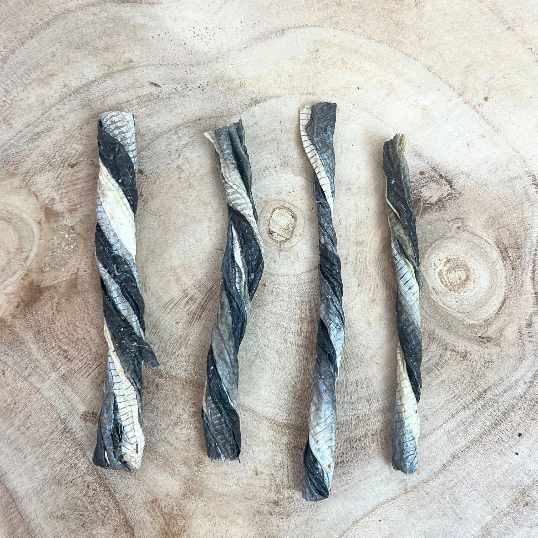 Fish skin twists, single Nova