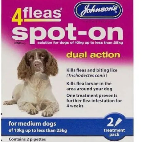 Johnson's 4fleas Spot On for Dogs Johnson’s