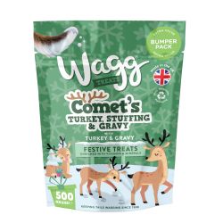 Wagg Comets Turkey, Stuffing & gravy Wagg 500g
