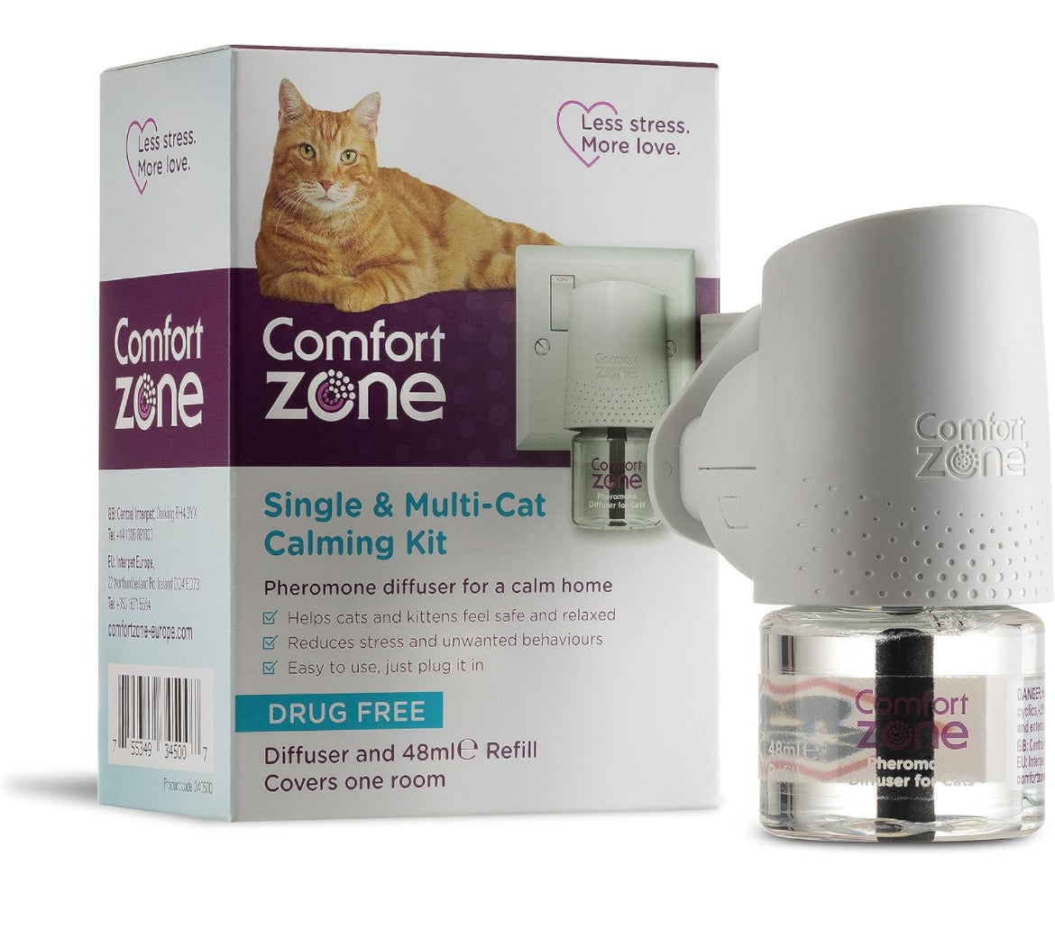 Comfort Zone Calming Pheromone Diffuser Starter Kit Comfort Zone
