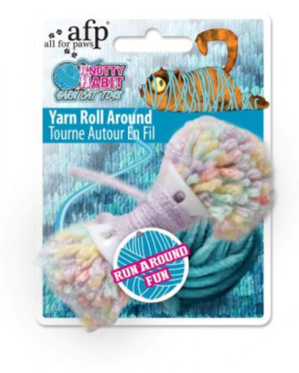 ALL FOR PAWS Knotty Habit Yarn Roll Around All For Paws