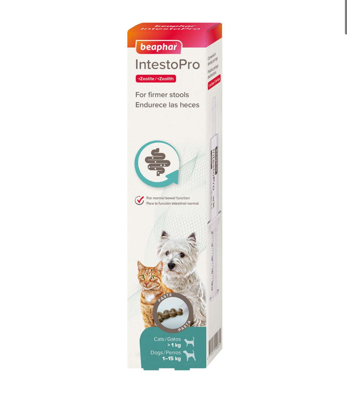 Beaphar IntestoPro Stool Firming Paste for Cats & Dogs 20ml Medication Beaphar