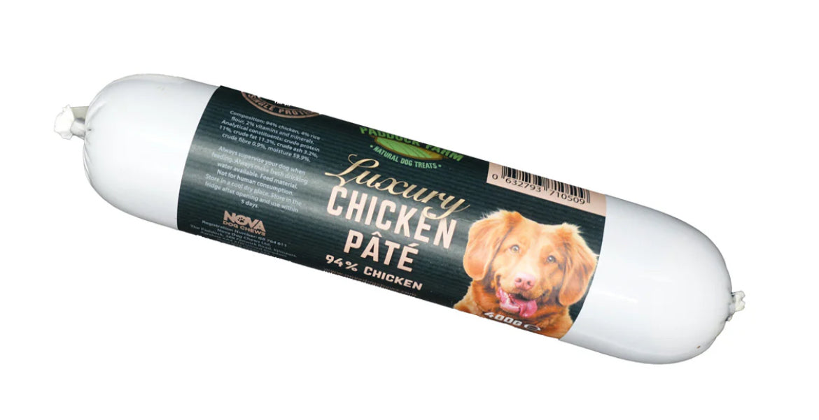 Nova Paddock Farm Luxury Chicken Pate 400g Dog Food Nova Paddock