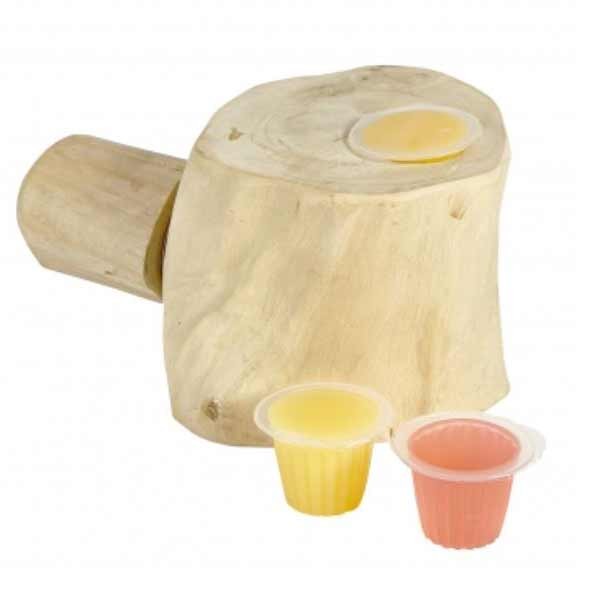 Jelly pot holder, Java wood Sky