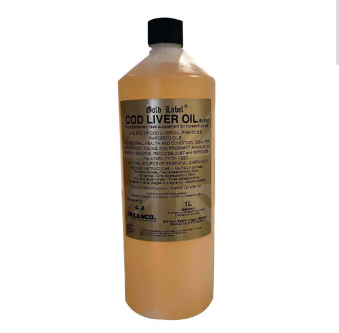 Gold Label Cod Liver Oil Gold Label