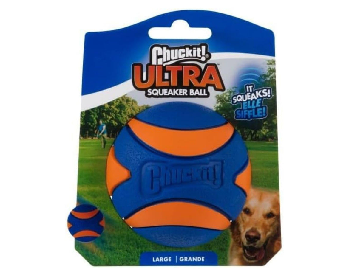 ChuckIt! Ultra Squeaker Ball Dog Toy large Chuckit!
