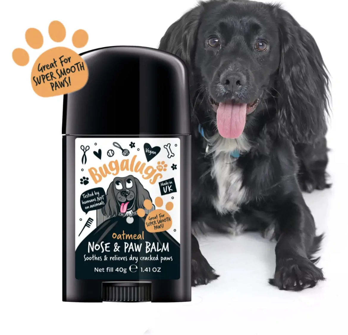 Bugalugs Nose & Paw Balm Stick Grooming Bugalugs