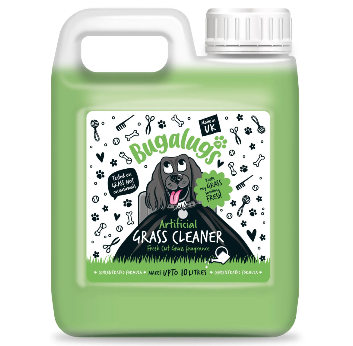 Artificial Grass Cleaner (Cut Grass) 1L Disinfectant Bugalugs