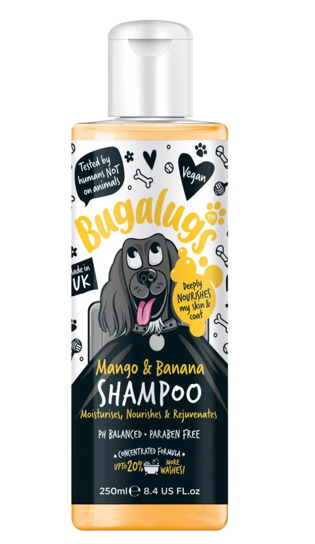 Bugalugs Mango & Banana Shampoo Grooming Bugalugs
