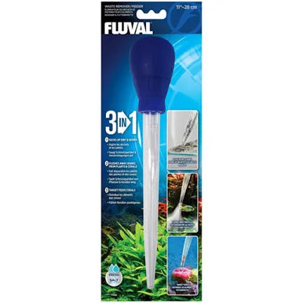 Fluval 3in1 waste remover/feeder Fluval
