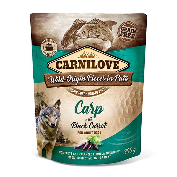 Carnilove Carp with black carrot wet food 300g Carnilove