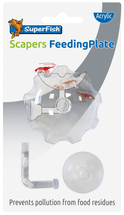SuperFish Scapers feeder plate