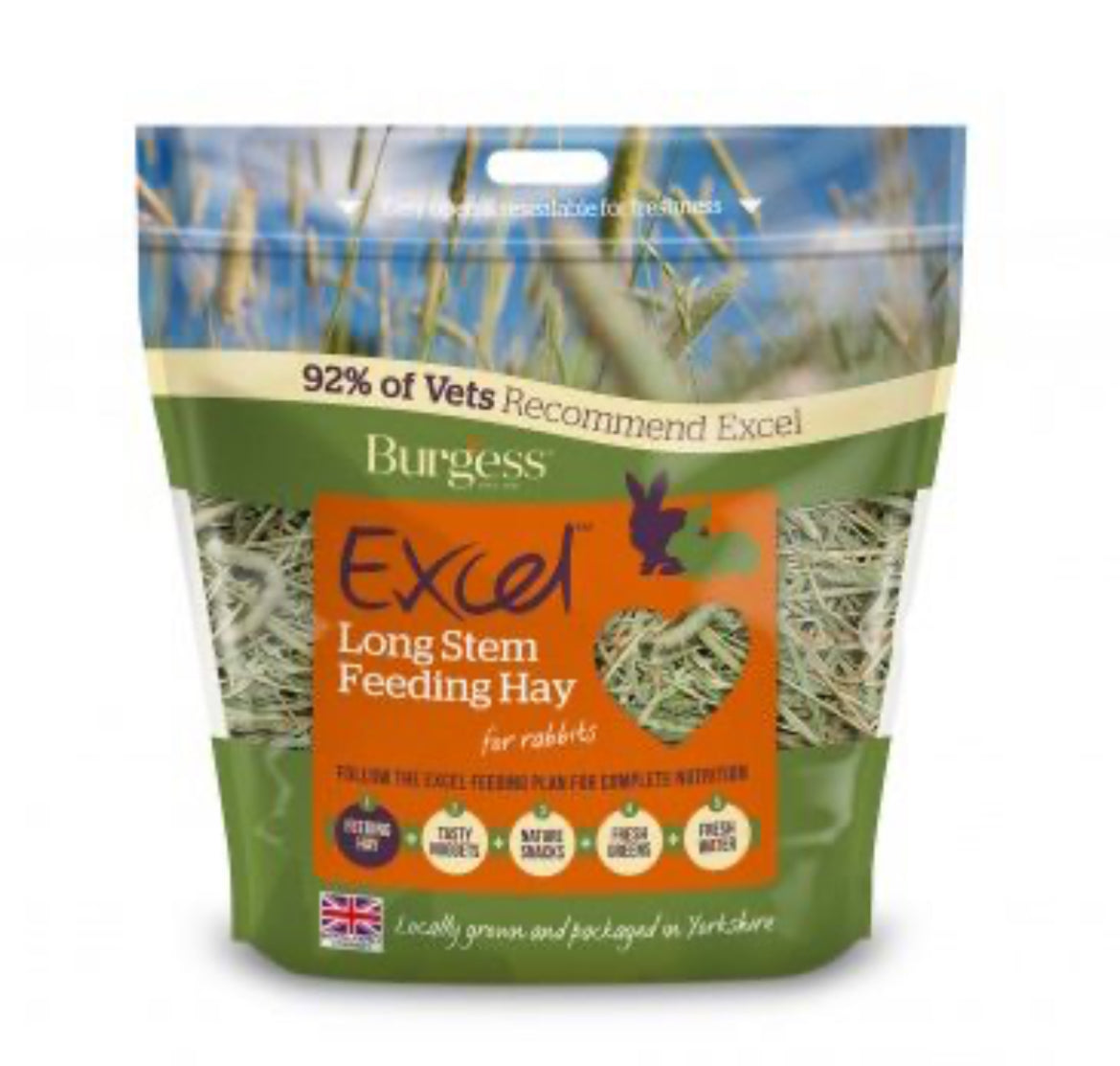 Burgess Excel Long Stem Feeding Hay Burgess