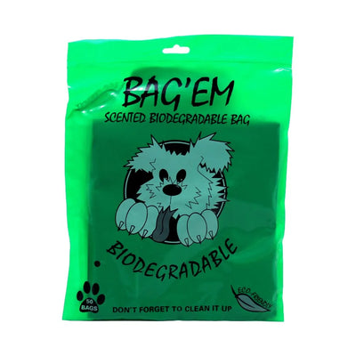 Bag’em scented biodegradable bag 50 pack