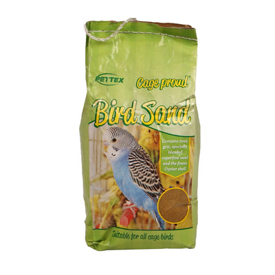 Cage Proud bird sand