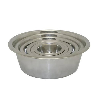 Stainless steel pet bowl