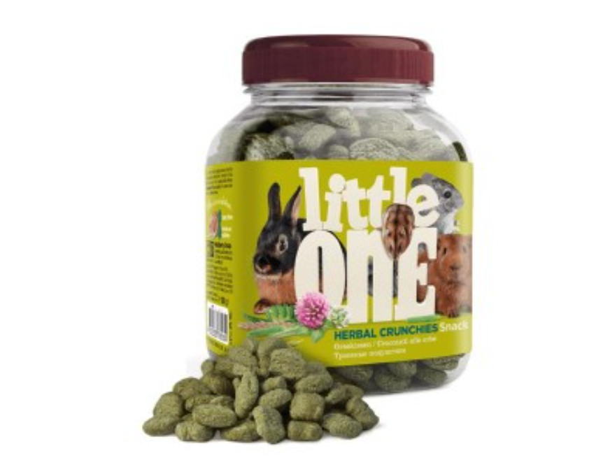 Little One Herbal Crunchies Small Mammal Treat 100g Little One