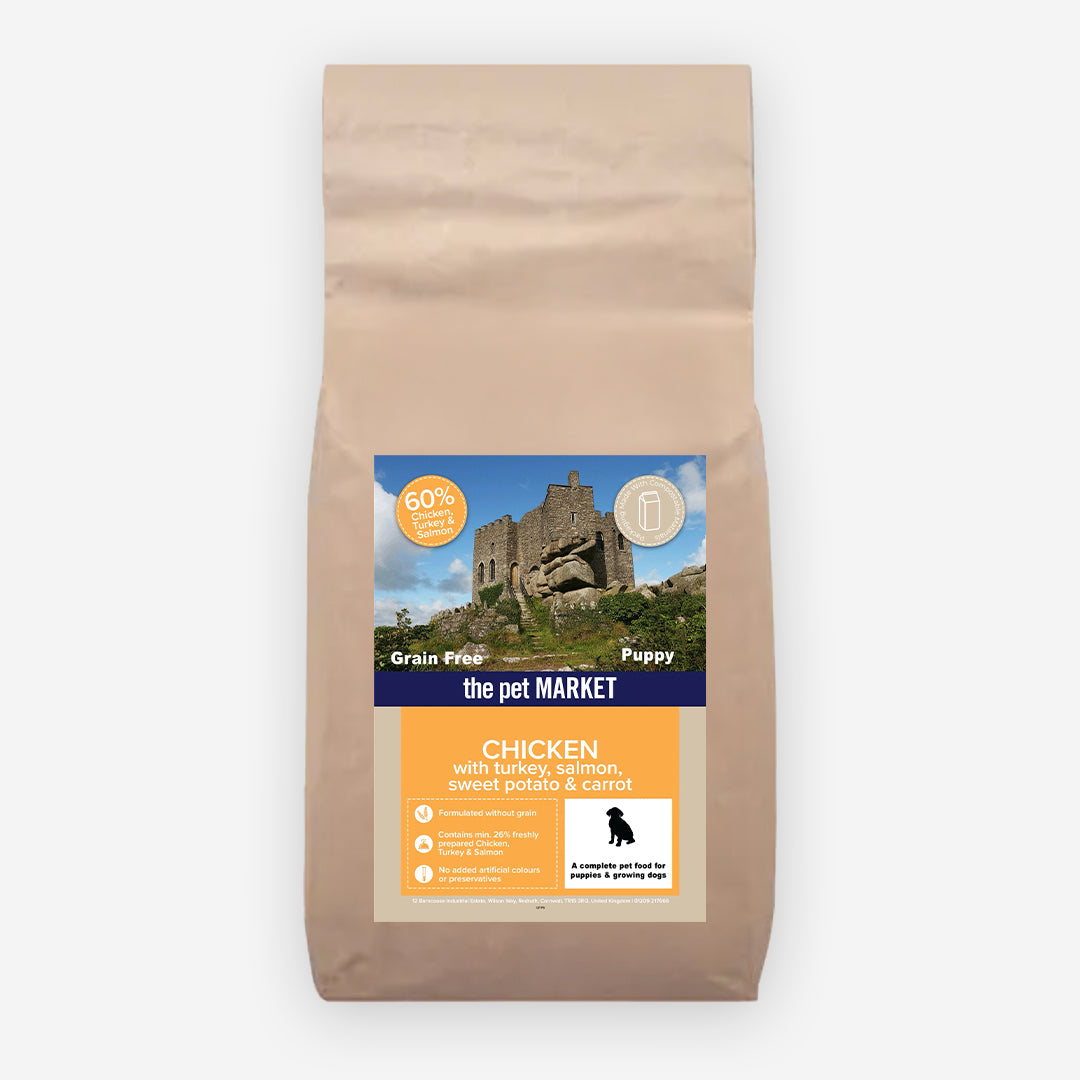 Grain Free Puppy Chicken Dry Complete kibble the Pet MARKET