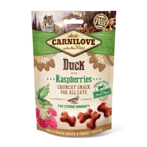 Carnilove Duck with Raspberries Cat Treat - 50g Carnilove