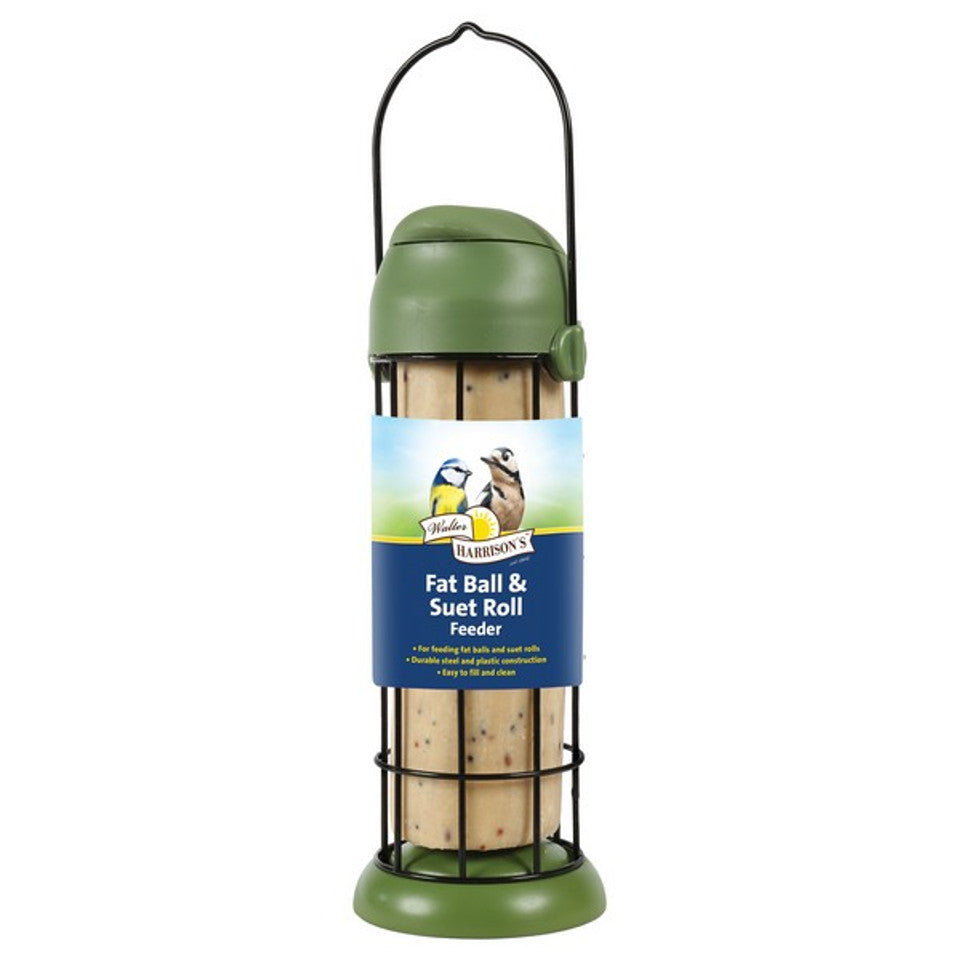 Harrisons Flip Top Fat/Suet Ball and Roll Feeder 22cm Bird feeder Harrisions