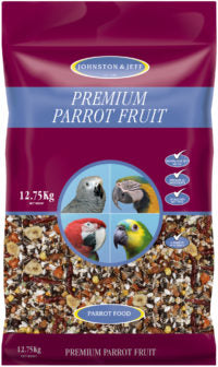 Premium Parrot Fruit Bird feed Johnston & Jeff
