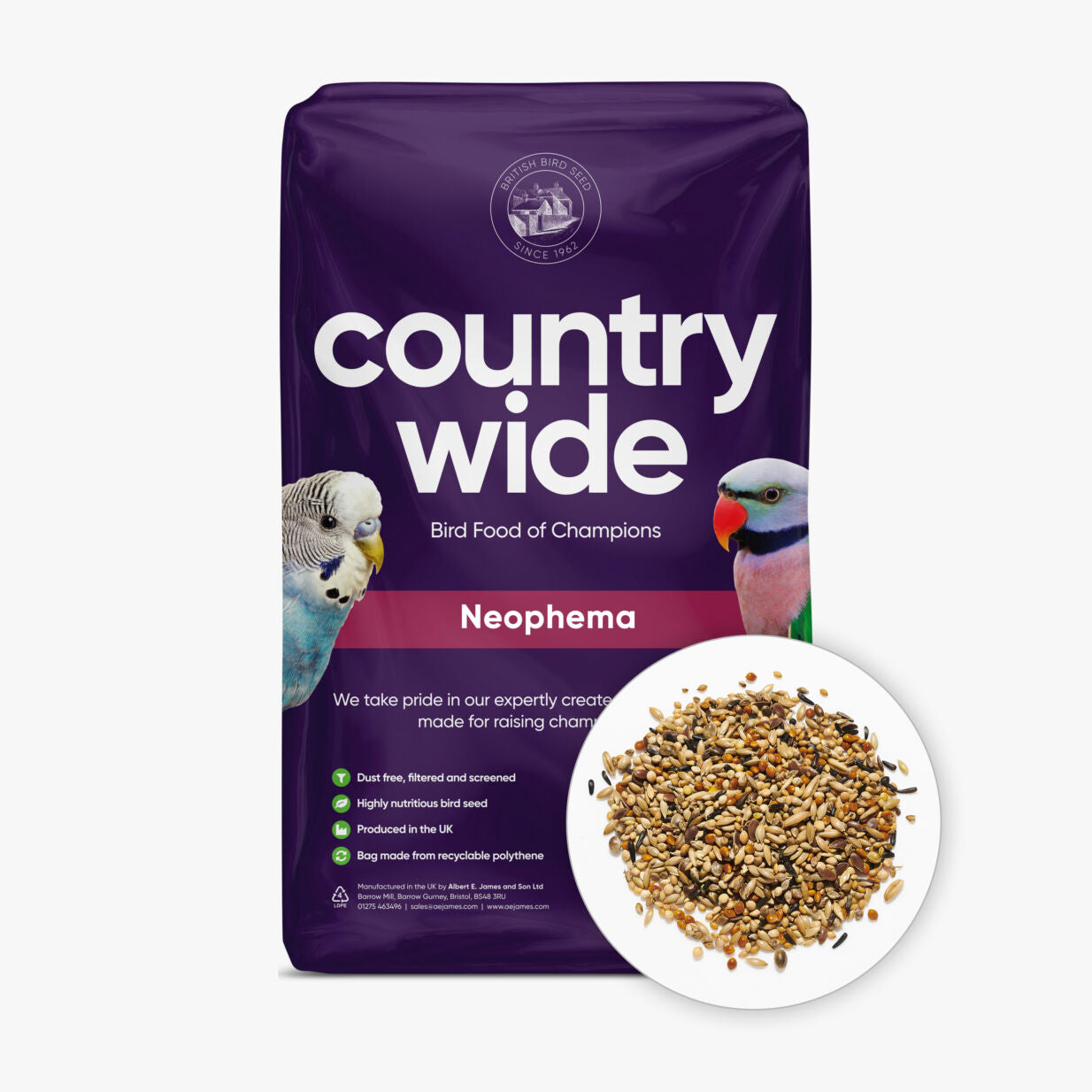 Countrywide Neophema Mix Bird feed Country Wide