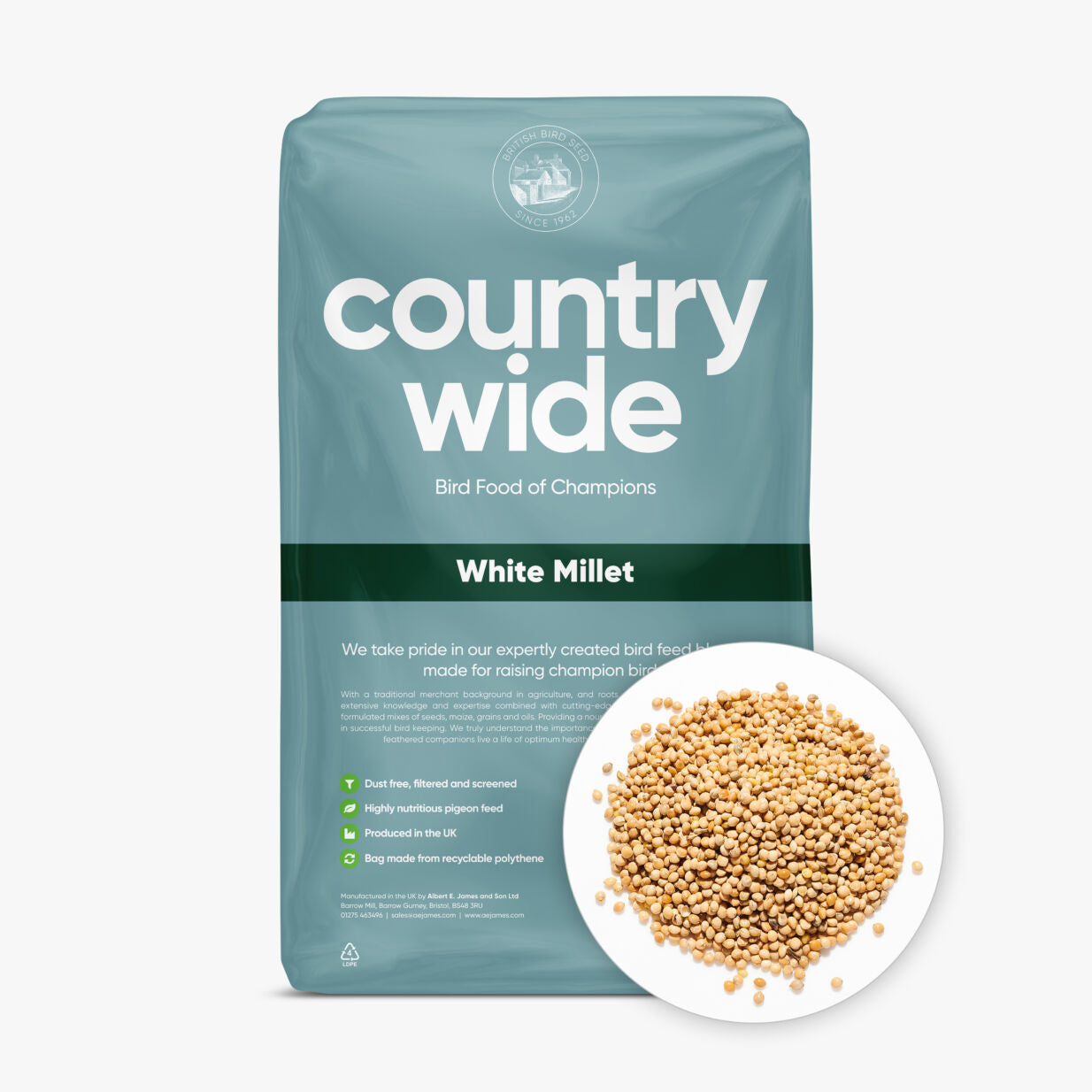 White Millet Bird feed Country Wide
