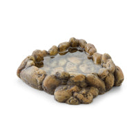 Exo Terra Corner water Dish Reptile Water Bowl Exo Terra Medium