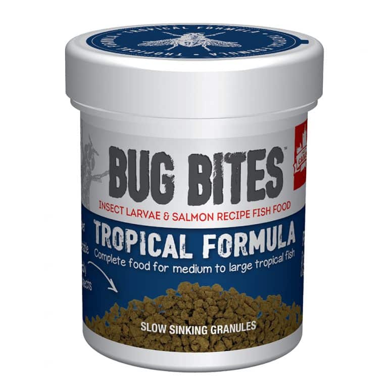 Fluval Bug Bites Tropical granules 45g Fish Food Fluval