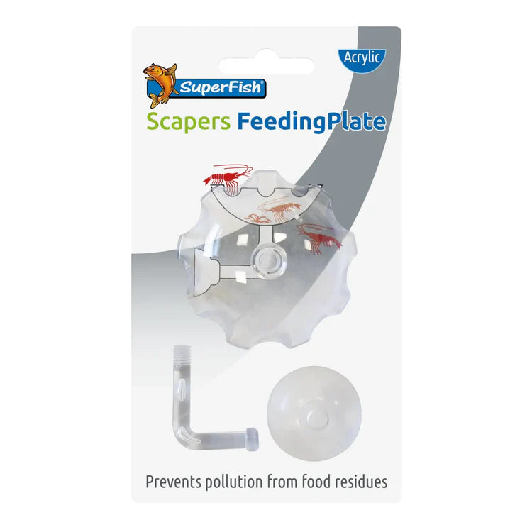 SuperFish Scapers feeder plate fish feeder SuperFish