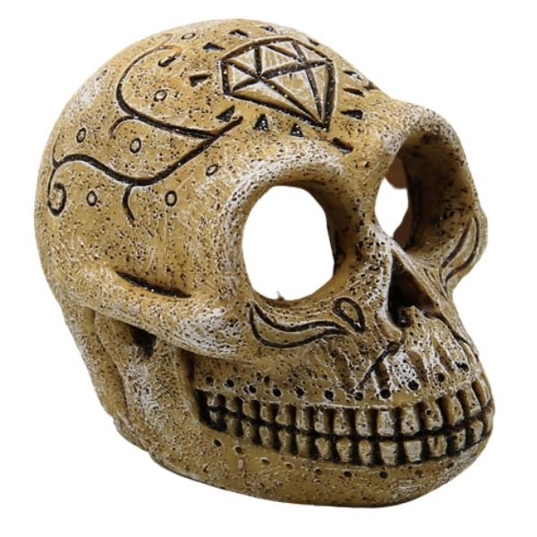 SuperFish Monkey Skull Ornament Aquarium Ornament SuperFish