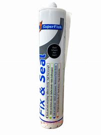 SuperFish Fix and Seal Black Aquarium Silicone SuperFish