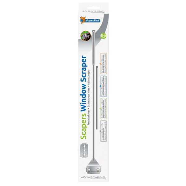 SuperFish Scapers Window Scraper Aquascaping Tools SuperFish