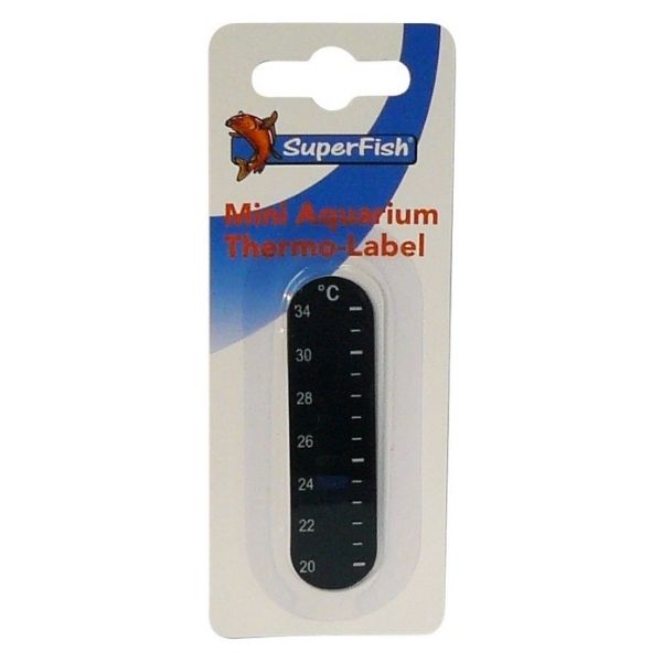 SuperFish Thermo Label Aquarium Thermometer SuperFish