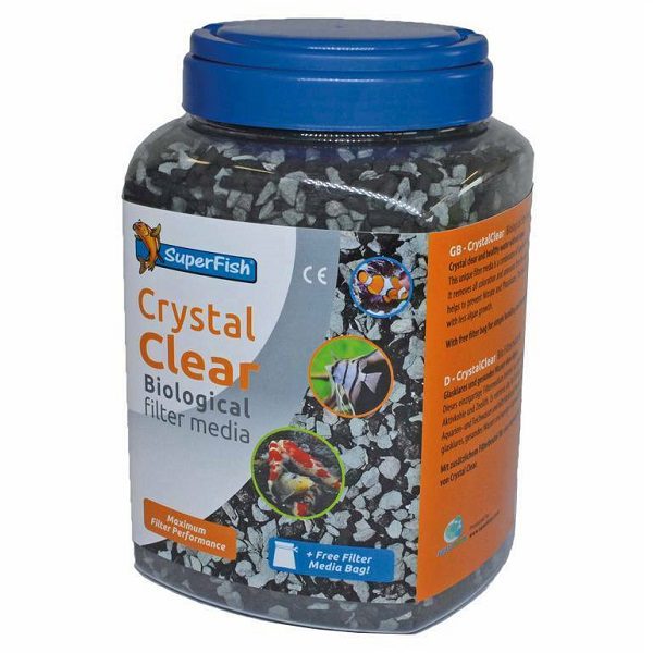 SuperFish Crystal Clear media Biofiltration SuperFish