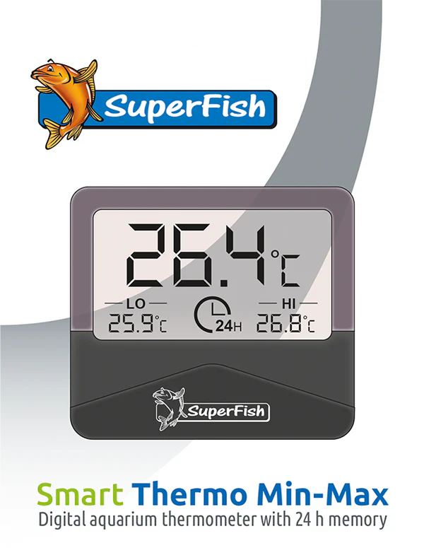 SuperFish Smart Thermo Min-Max Aquarium Thermometer SuperFish