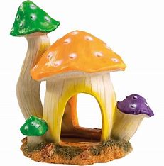 SuperFish Deco Mushroom House Aquarium Ornament SuperFish Large