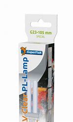 SuperFish G23-UV Replacement Lamps Pond UV Bulb SuperFish 7 watt 105mm