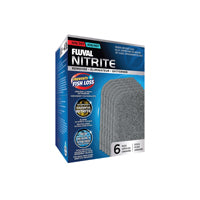 Fluval 306/307 and 406/407 Nitrite Remover - 6 pack Filter Media Fluval