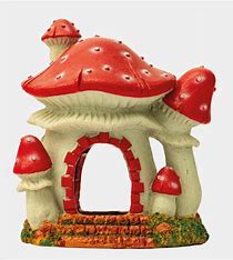 SuperFish Deco Mushroom House Aquarium Ornament SuperFish Small