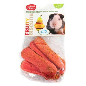 Critters Choice Fruity Biscuits Small Animal Treat Happy Pet