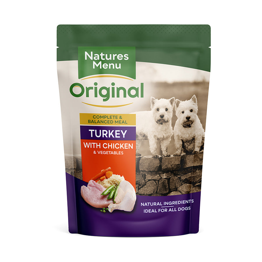 Natures Menu Adult Wet Dog Food Turkey with Chicken Dog food Natures Menu