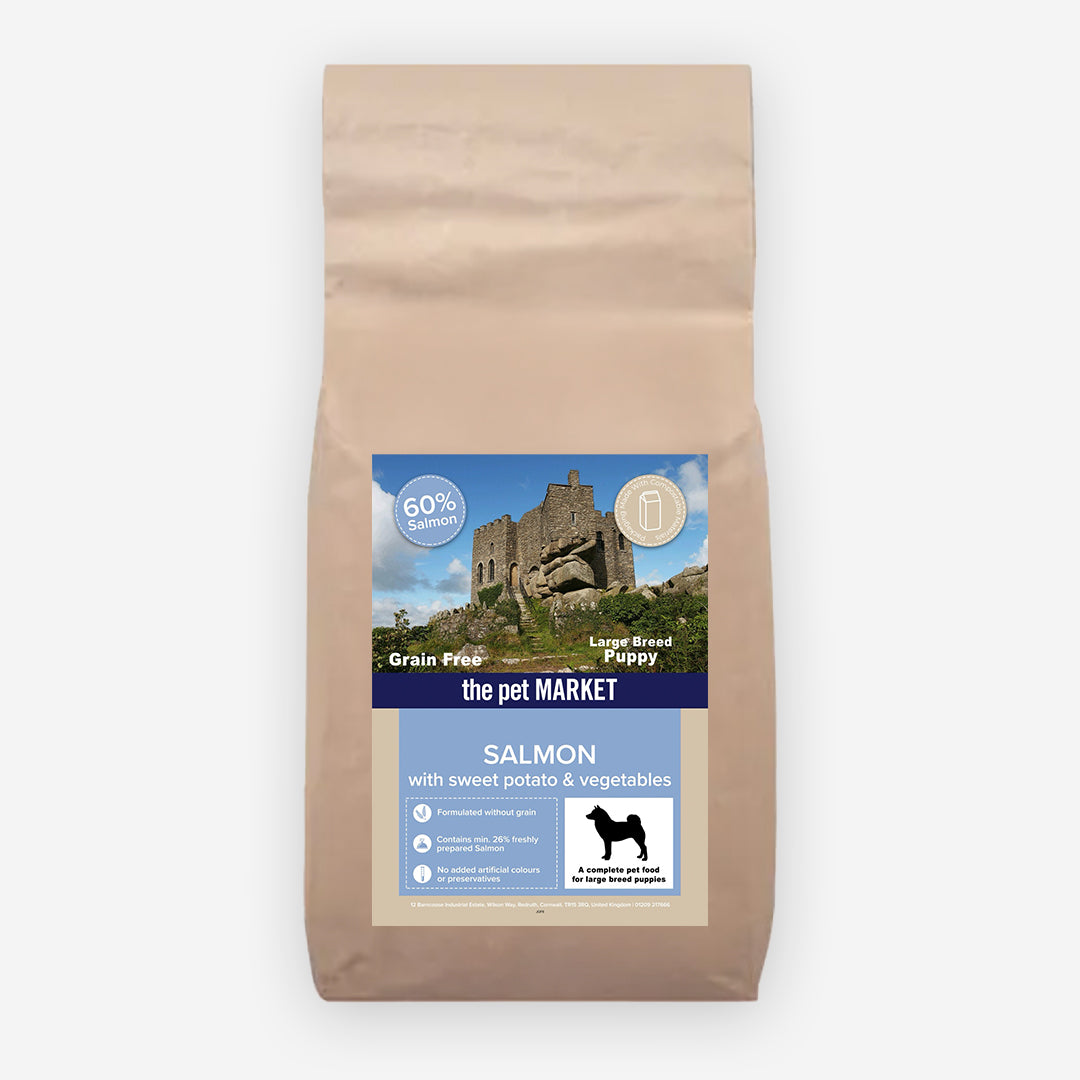 Grain Free Large Breed Puppy Salmon dry the Pet MARKET