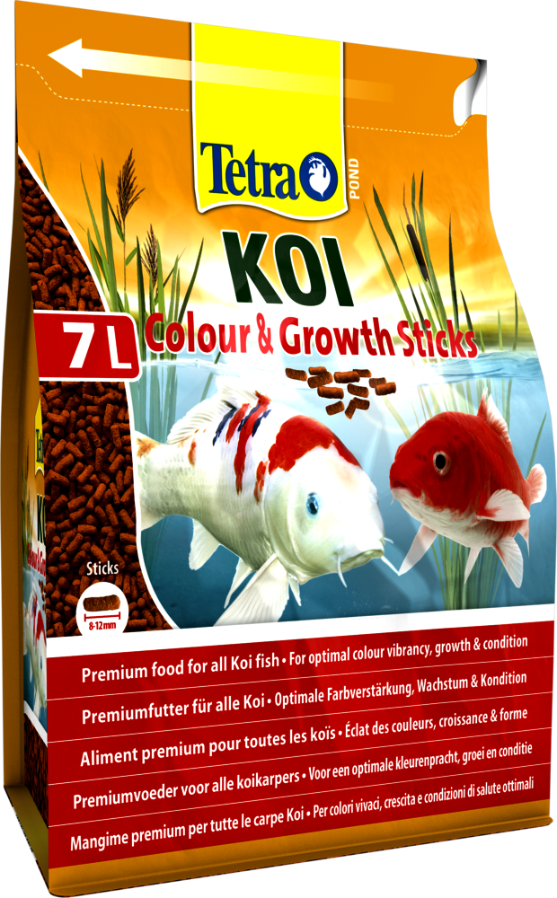 Tetra Pond Koi Colour&Growth sticks Fish Food Tetra