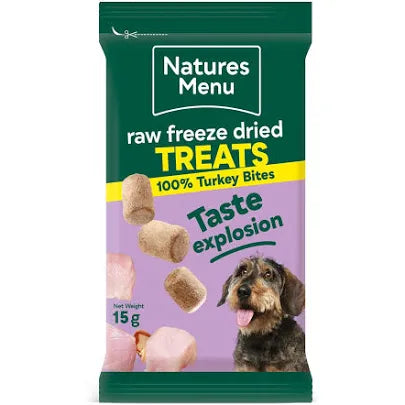 Natures menu Freeze Dried Treats Natures Menu Turkey 15g
