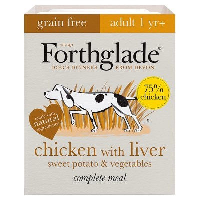 Forthglade Grain free chicken & Liver adult Forthglade