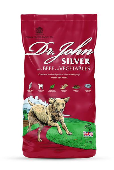 Dr John Silver Beef & Veg, 15kg